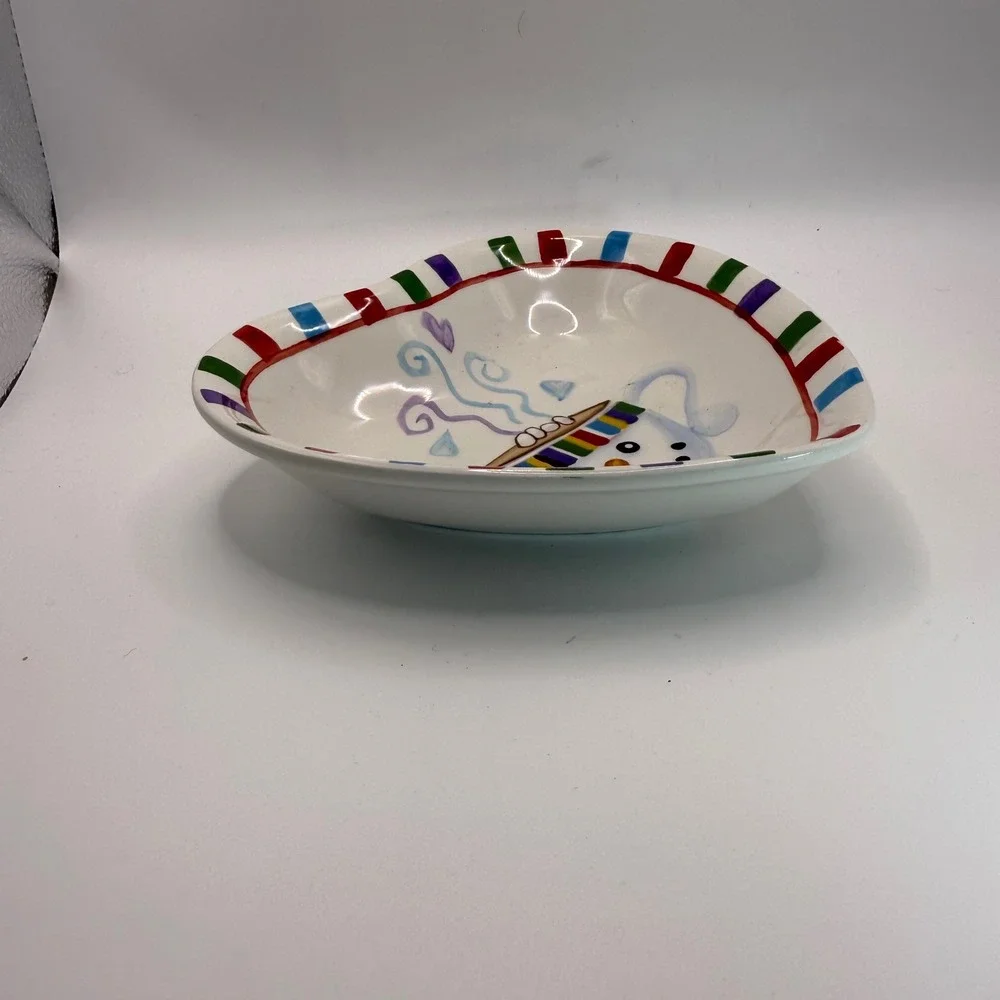 Hausenware Heart Bowl‎ Designed by Rense Lindgren Rainbow Christmas